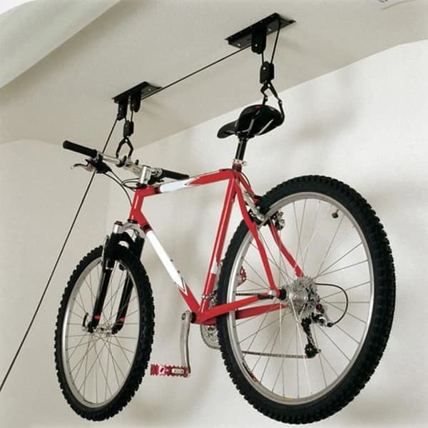 Garagecykelkabellyft - OUTAD - Cykeltakfästen - 20 kg kapacitet