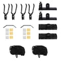 Miniatyrbild 1 av 4: Garagecykelkabellyft - OUTAD - Cykeltakfästen - 20 kg kapacitet