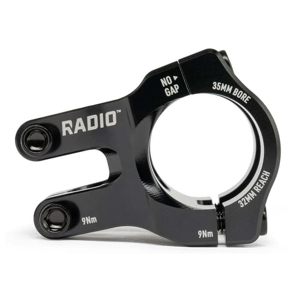 Radio Varsi Portal 31.8 Mm Hopeinen 35 mm