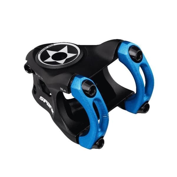 SPANK SPLIT MTB Stam 31,8mm 33mm Blå Vit