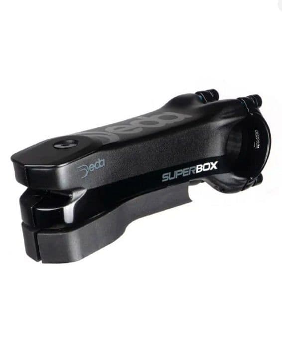 Deda Cykelstam - SBXCOVER090 - SUPERBOX Kåpa, för 90 mm skaft, Nylon, Svart Unisex-Vuxen, Nero, 90 mm