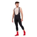 Pikkukuva 3 / 4: Castelli Entrata Thermal 3/4 Ruokalappu Sukkahousut Musta L Mies