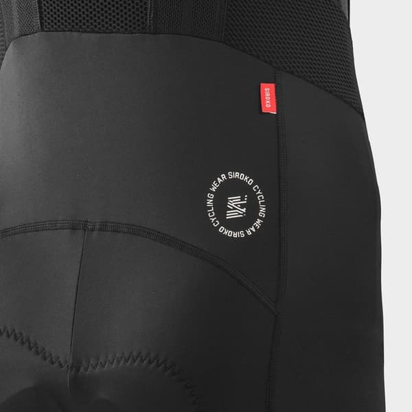 Siroko Bib Shorts Bx Squadra Sort XL Mand