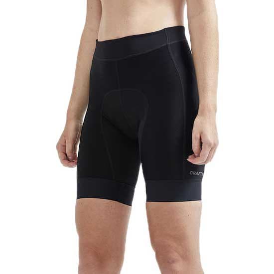 Craft Bib Shorts Adv Endur Solid Sort S Kvinde