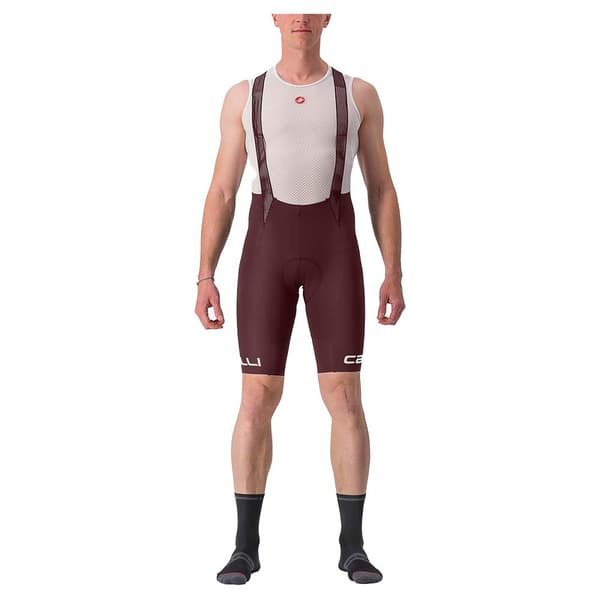 Castelli Bib Shortsit Free Aero Rc Classic Punainen M Mies
