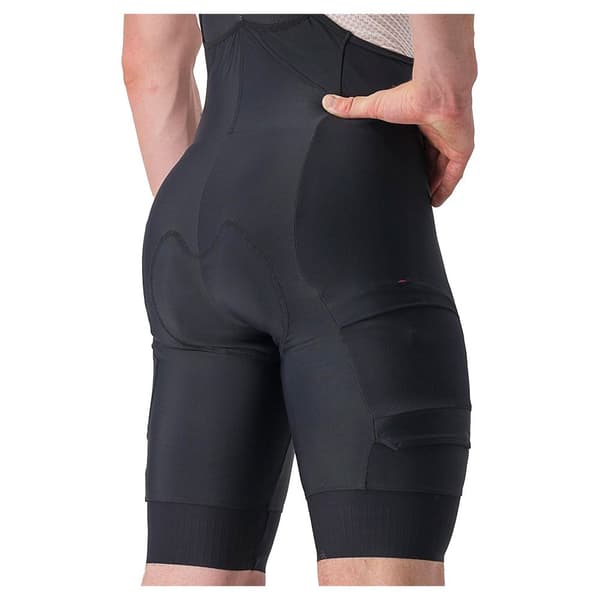 Castelli Bib Shortsit Unlimited Cargo Musta L Mies
