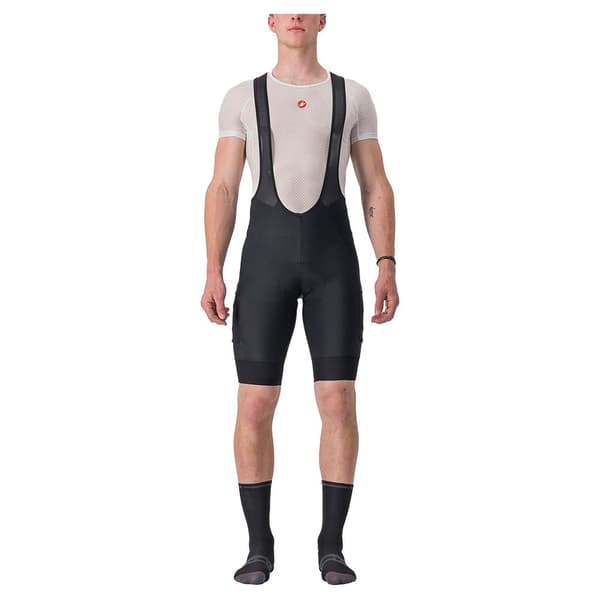 Castelli Bib Shortsit Unlimited Cargo Musta L Mies