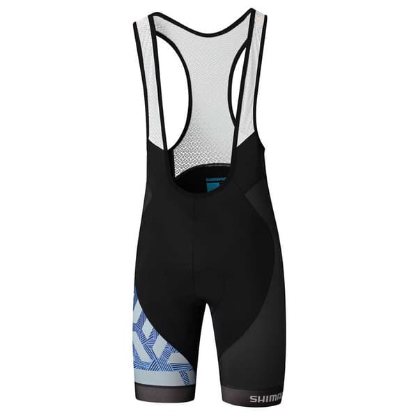 Shimano Bib Shorts Breakaway Printed Sort XL Mand