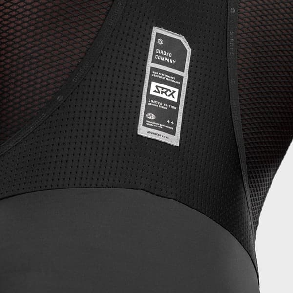 Siroko Bib Shortsit Srx Pro World Series Musta M Mies