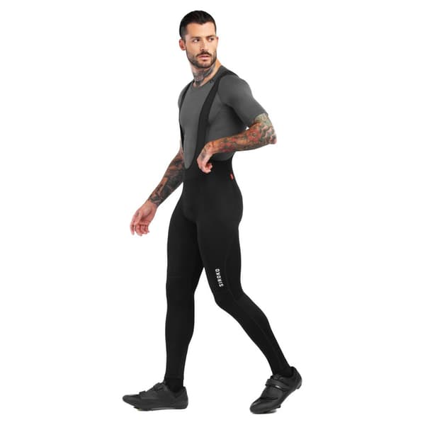 Siroko Trägerhose Strumpfhose Black Sea Sort M Mand
