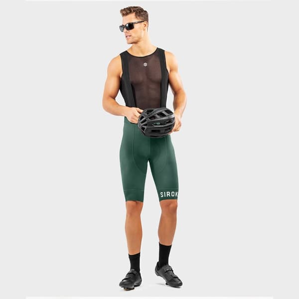 Siroko Bib Shortsit Bx Oberwald Vihreä M Mies