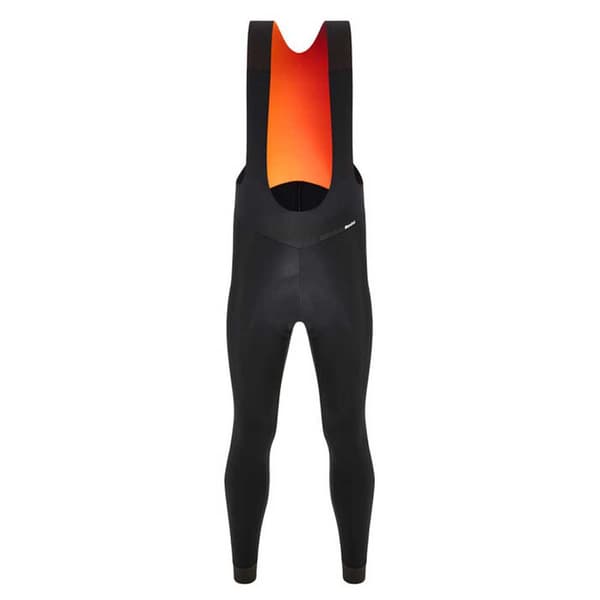 Santini Trägerhose Strumpfhose Aldo Sort 2XL Mand