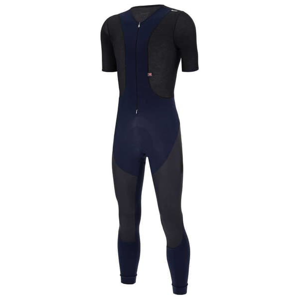 Santini Trägerhose Strumpfhose Vega Dry Blå M Mand