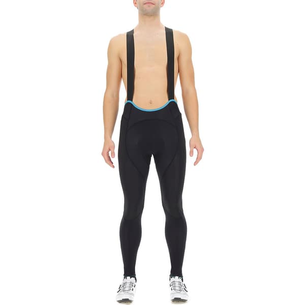 Uyn Trägerhose Strumpfhose Biking Race Deepwinter Sort S Mand