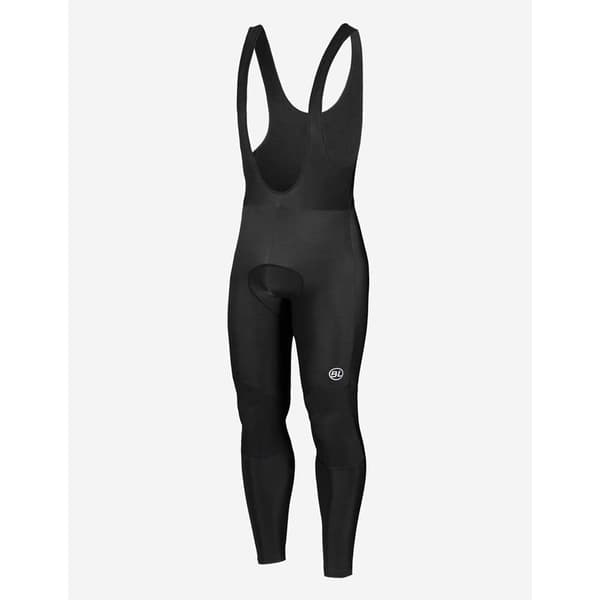 Bicycle Line Vindtætte Bib Tights Fiandre Sort XL Mand