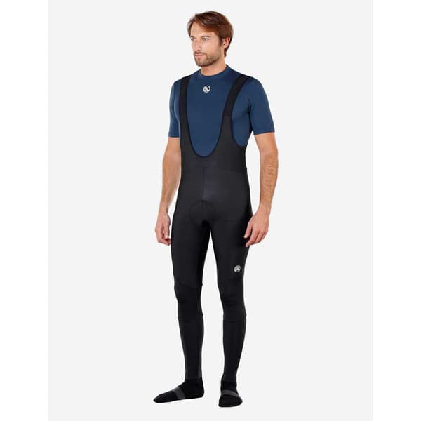 Bicycle Line Vindtætte Bib Tights Fiandre Sort XL Mand