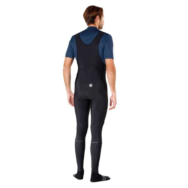 Bicycle Line Vindtætte Bib Tights Fiandre Sort XL Mand
