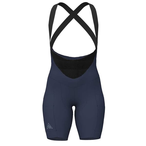 7mesh Bib Shorts Wk3 Cargo Blå S Kvinde