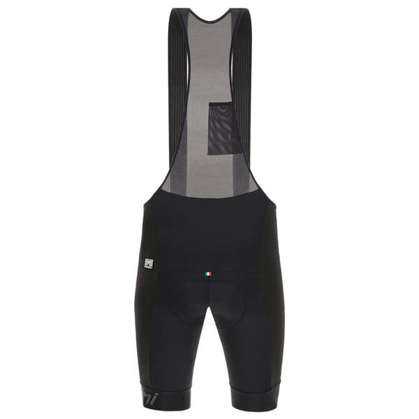 Santini Bib Shortsit Impact Pro Musta L Mies