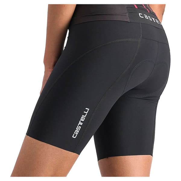 Castelli Shorts Ride-run Sort L Kvinde