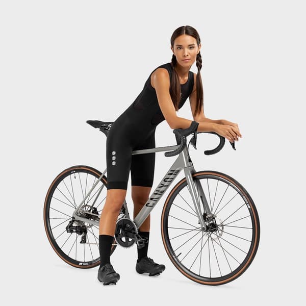 Siroko Bib Shorts Kaufmann Sort XS Kvinde