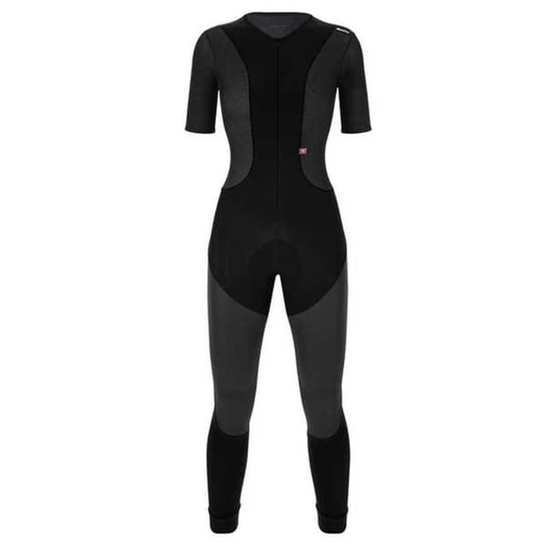Santini Bib Sukkahousut Vega Dry Musta L Nainen