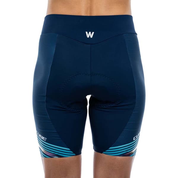 Cube Shorts Teamline Cycle Blå XL Kvinde