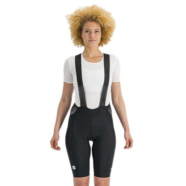 Sportful Bib Shorts Classic Sort 2XL Kvinde