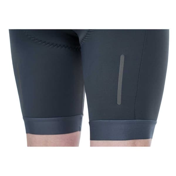 Cube Bib Shortsit Blackline Harmaa M Mies