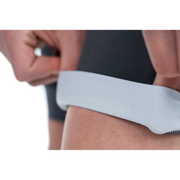 Cube Bib Shortsit Blackline Harmaa M Mies