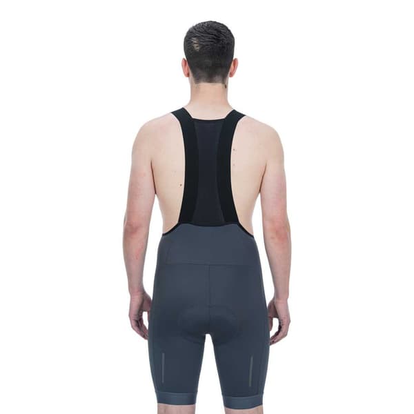 Cube Bib Shortsit Blackline Harmaa M Mies