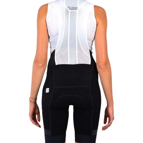 Sportful Bib Shorts Supergiara Hvid,Sort XL Kvinde