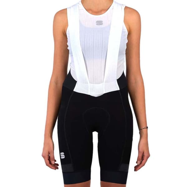 Sportful Bib Shorts Supergiara Hvid,Sort XL Kvinde