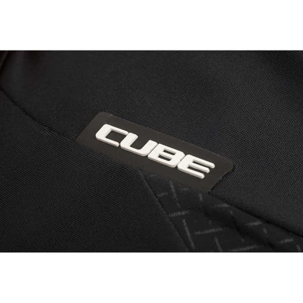 Cube Bib Shortsit Blackline Musta S Nainen