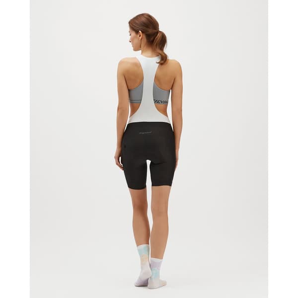 Silvini Bib Shorts Santerno Hvid,Sort M Kvinde