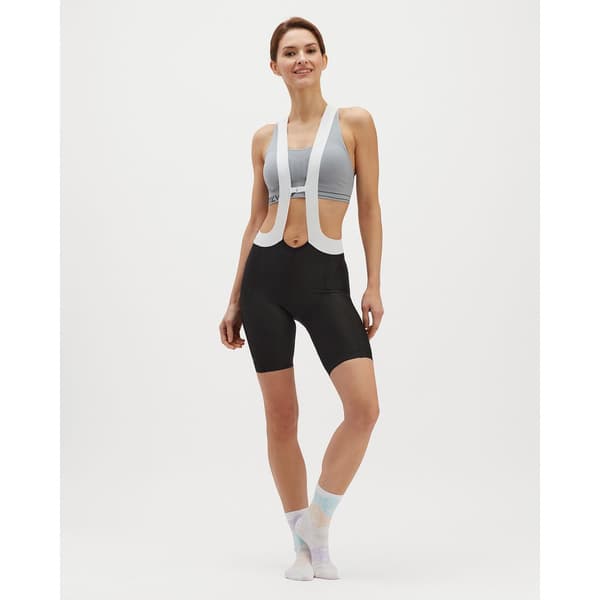 Silvini Bib Shorts Santerno Hvid,Sort M Kvinde