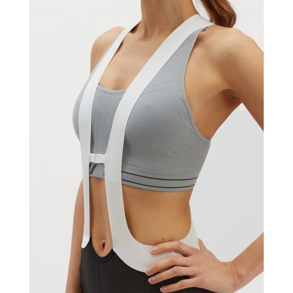 Silvini Bib Shorts Santerno Hvid,Sort M Kvinde