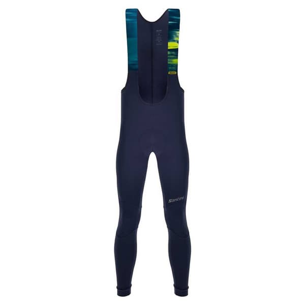 Santini Bib Sukkahousut Le Maillot Jaune Sininen XL Mies