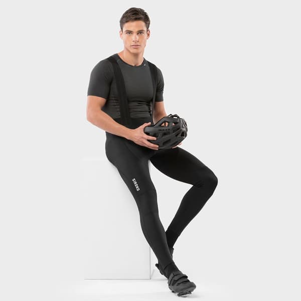 Siroko Trägerhose Strumpfhose Bx Bolzano Sort L Mand