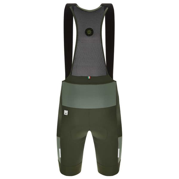 Santini Bib Shortsit Gravel Vihreä M Mies