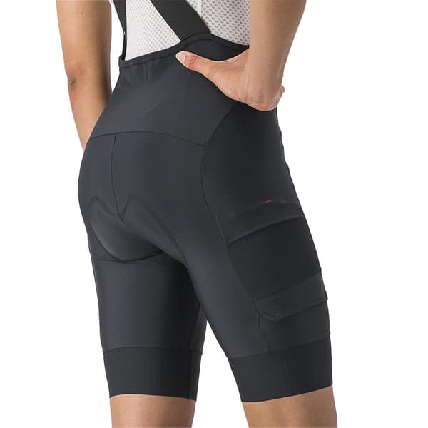 Castelli Bib Shorts Unlimited Cargo Sort L Kvinde