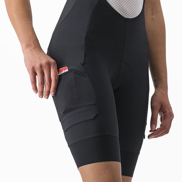 Castelli Bib Shorts Unlimited Cargo Sort L Kvinde