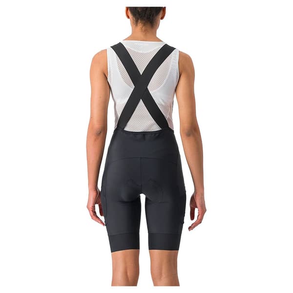 Castelli Bib Shorts Unlimited Cargo Sort L Kvinde