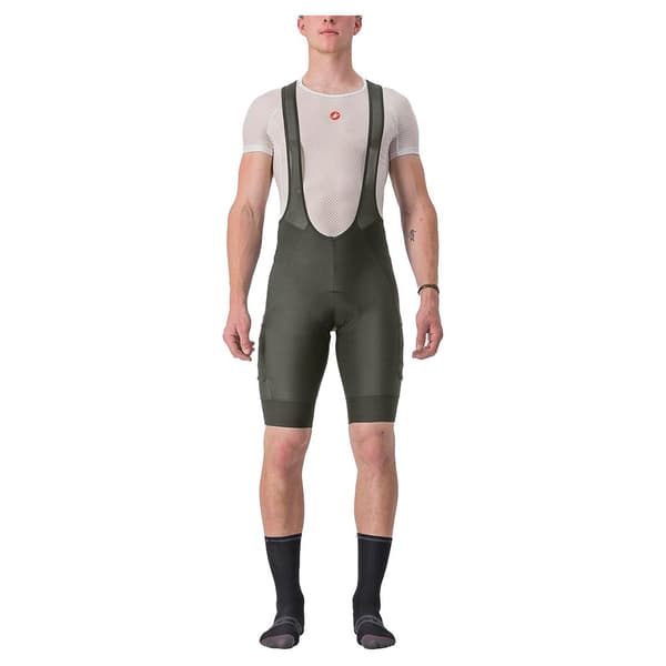 Castelli Bib Shorts Unlimited Cargo Grøn M Mand