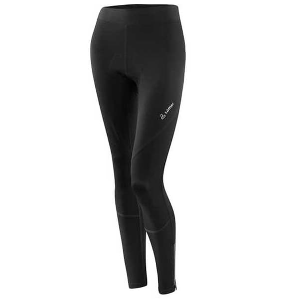 Loeffler Trägerhose Strumpfhose Basic Gel Sort XL Kvinde