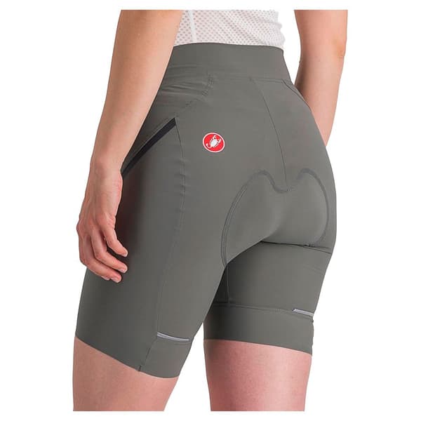 Castelli Shortsit Velocissima 3 Harmaa S Nainen