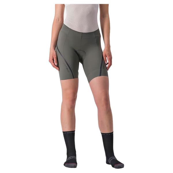 Castelli Shortsit Velocissima 3 Harmaa S Nainen
