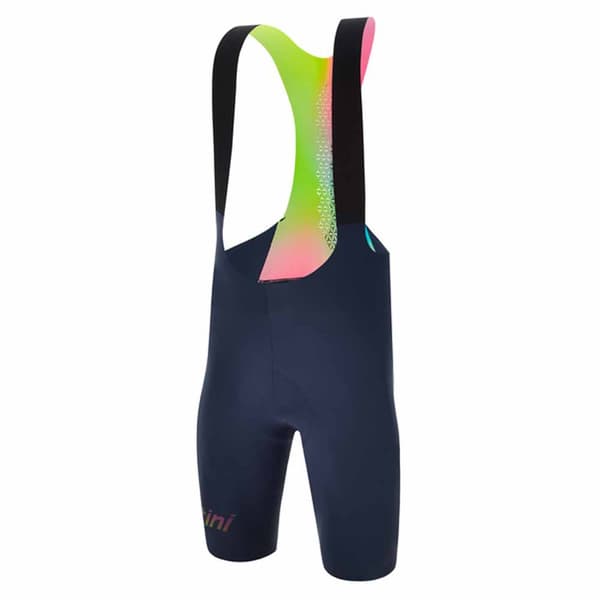 Santini Bib Shorts Unico Blå 3XL Mand