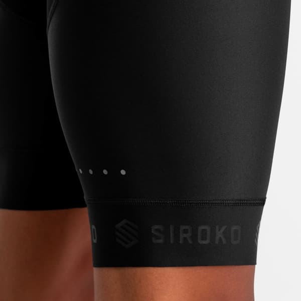 Siroko Bib Shortsit Srx Pro Elite Musta XS Mies