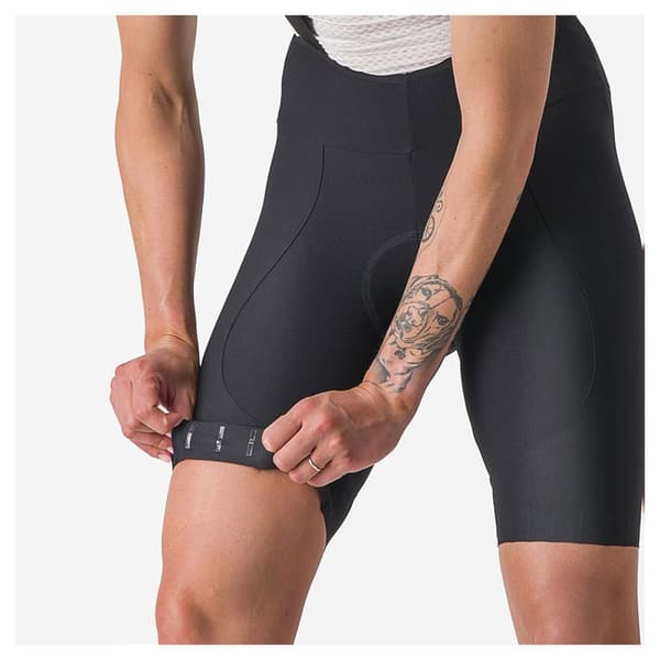 Castelli Bib Shorts Espresso Dt Sort M Kvinde